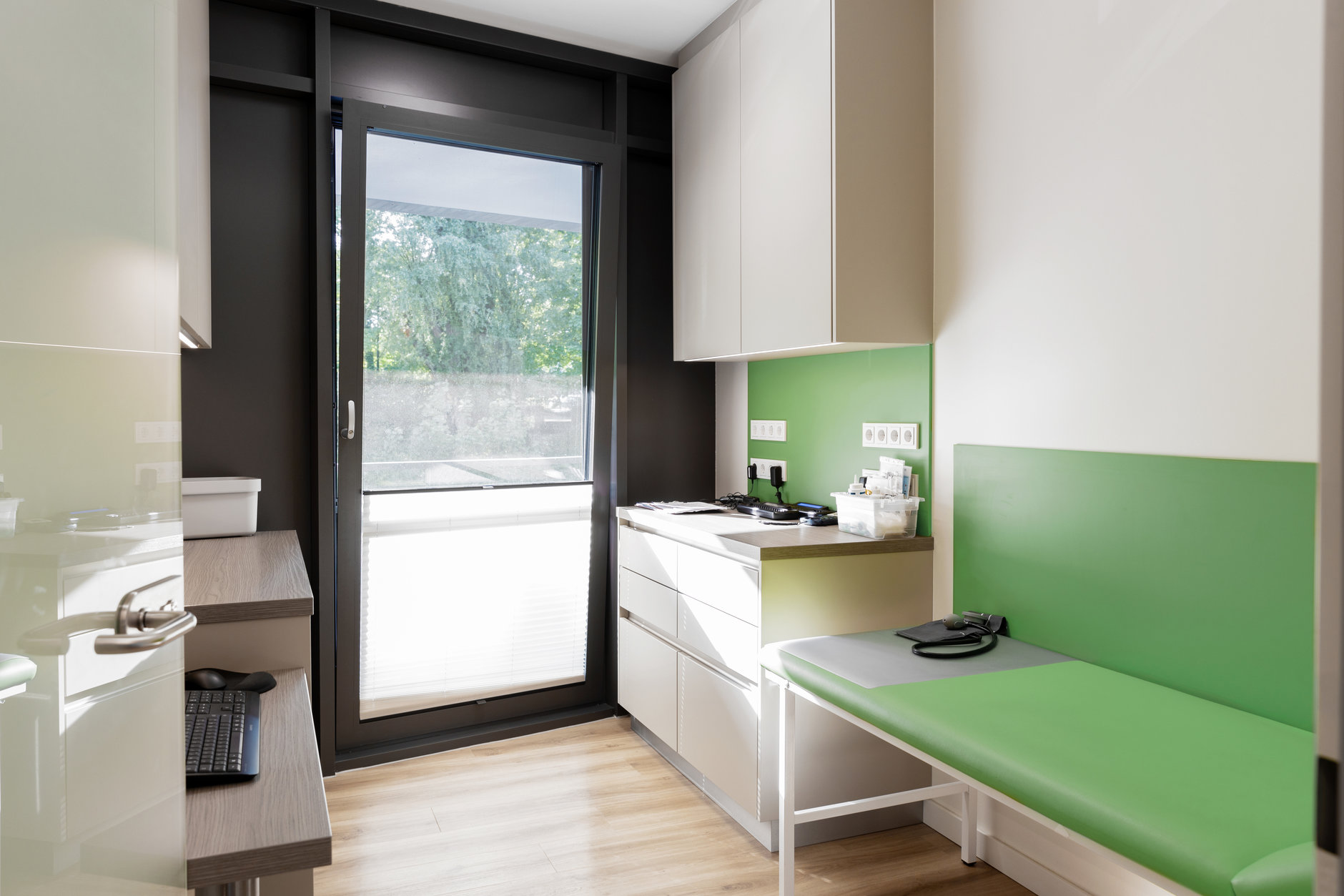 Dies ist ein Untersuchungsraum des MVZ Herz Gifhorn.