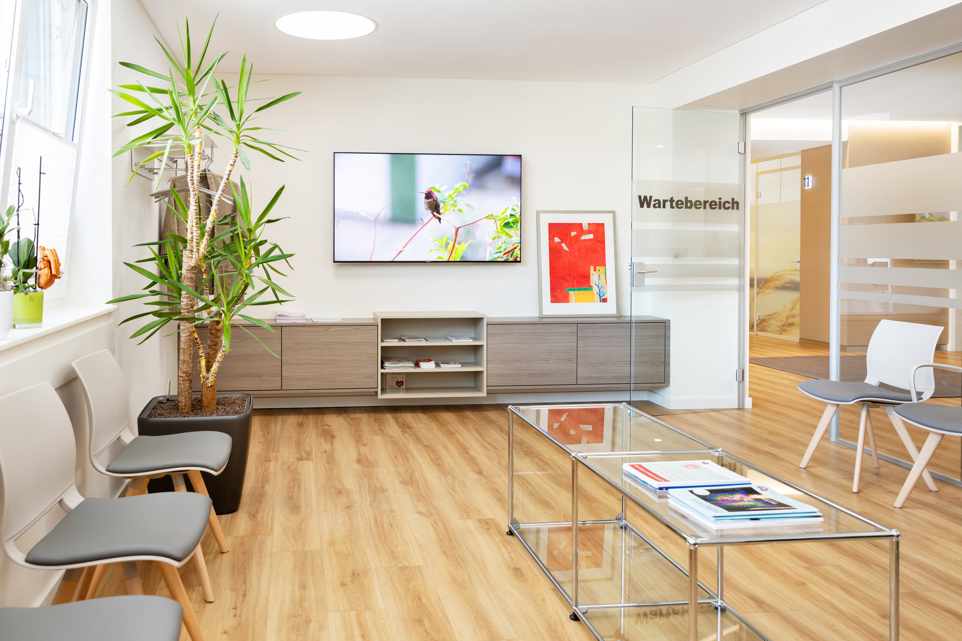 Dies ist ein Wartezimmer des MVZ Herz Gifhorn.