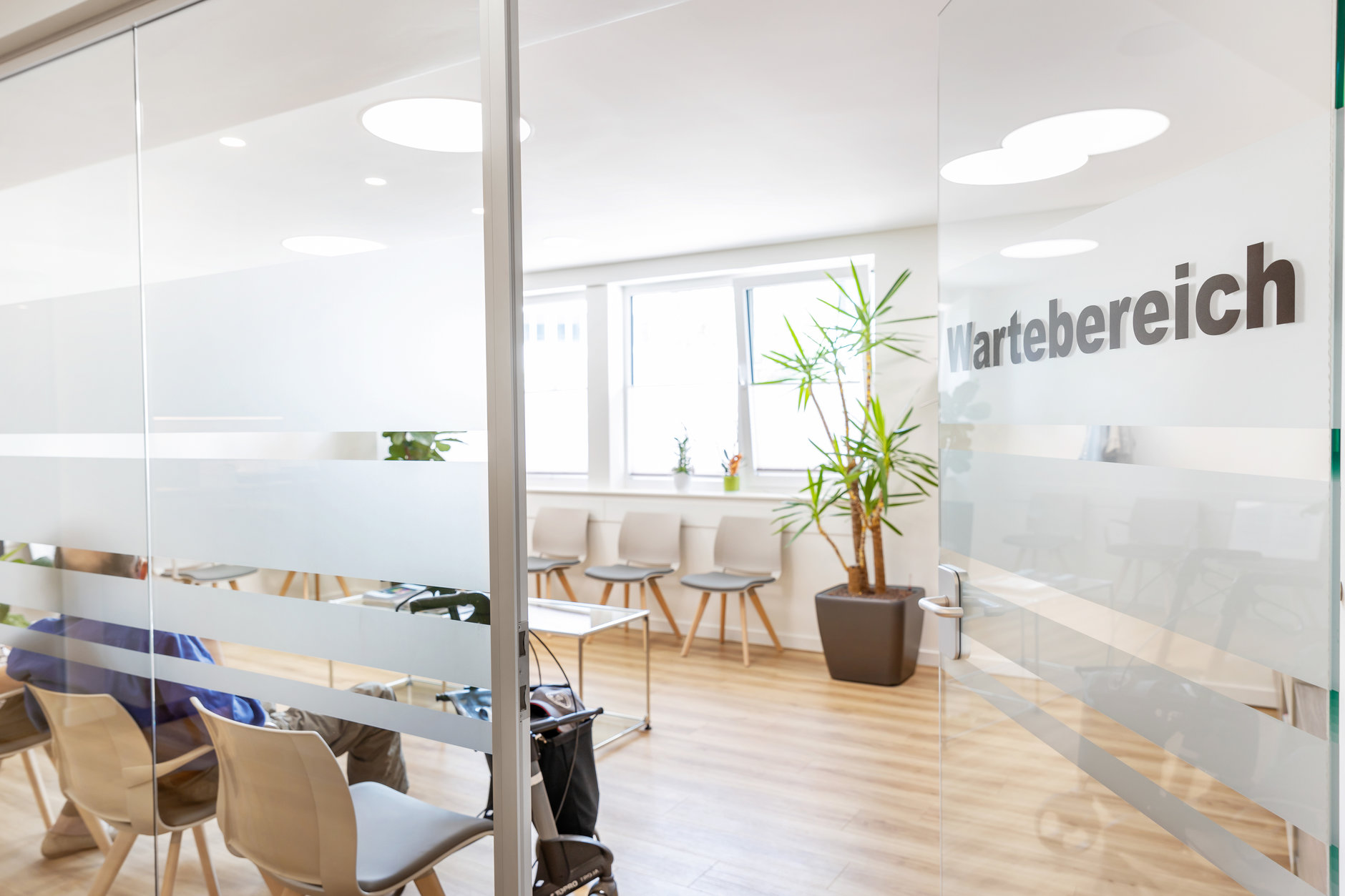 Dies ist der Wartebereich des MVZ Herz Gifhorn.